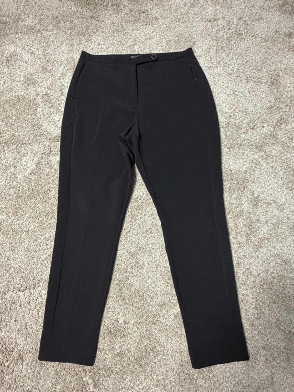 Black Slim Ankle Pants